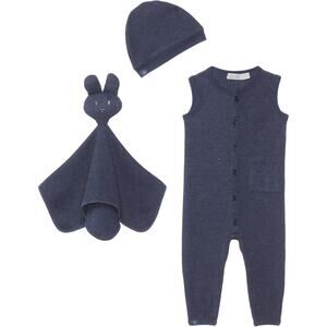 BAREFOOT DREAMS Malibu Collection® Baby Waffle Onesie Set SZ 6-12 Mo.